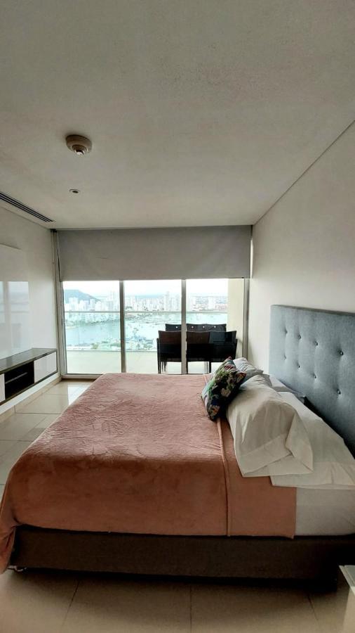 Apartamento En Lujoso Edificio H2 Plaza Bocagrande Cartagena Exterior photo