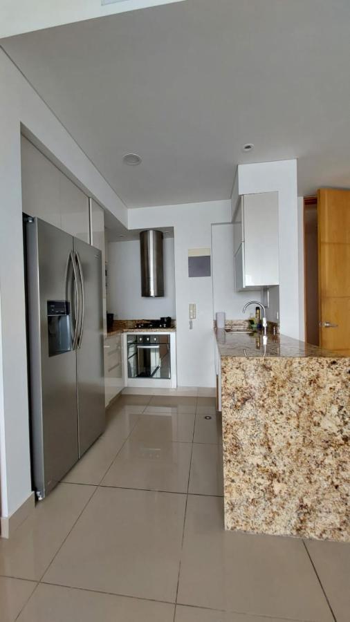 Apartamento En Lujoso Edificio H2 Plaza Bocagrande Cartagena Exterior photo