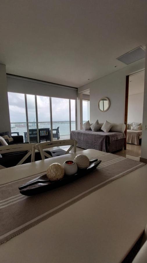 Apartamento En Lujoso Edificio H2 Plaza Bocagrande Cartagena Exterior photo
