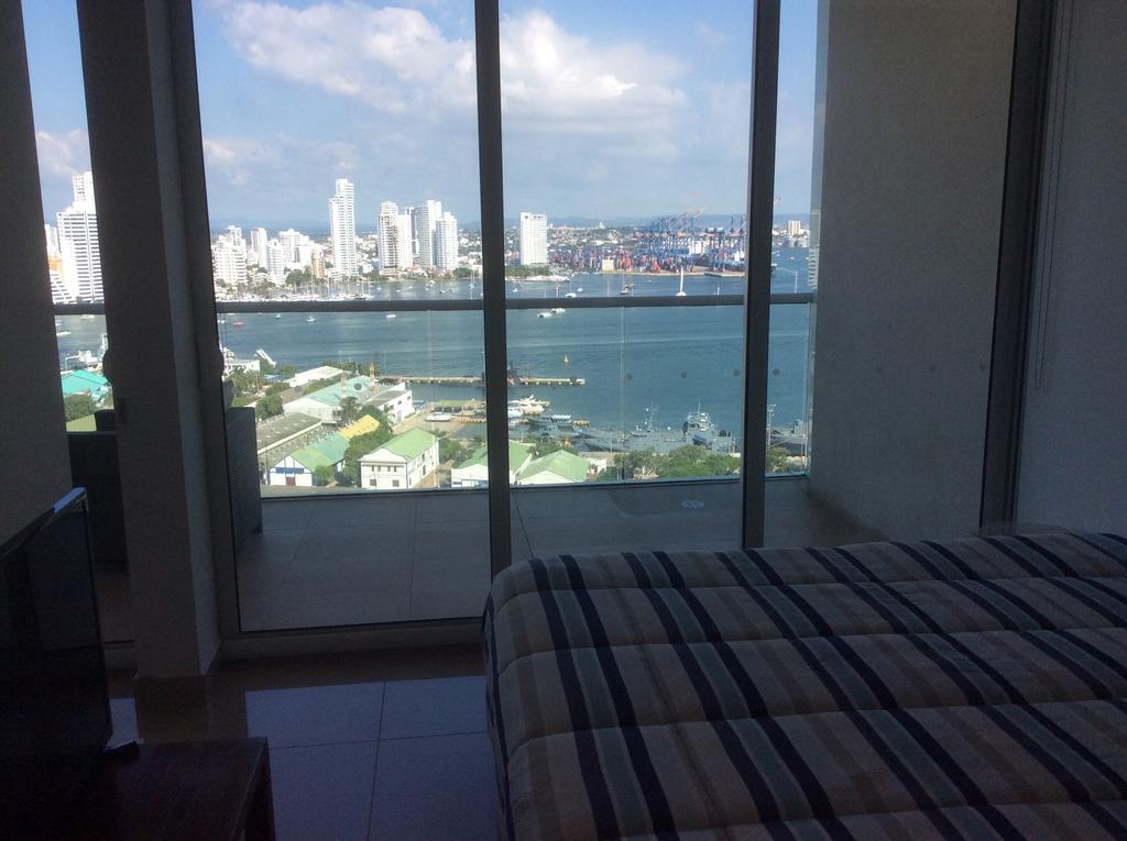 Apartamento En Lujoso Edificio H2 Plaza Bocagrande Cartagena Exterior photo